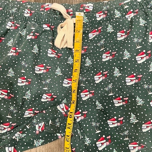 Men's Vineyard Vines Christmas Pajamas Lounge Pants Santa Trees Whale Logo Large - Picture 6 of 8